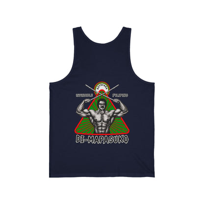 Filipino Strength Invincible Filipino Estocada Unisex Jersey Tank