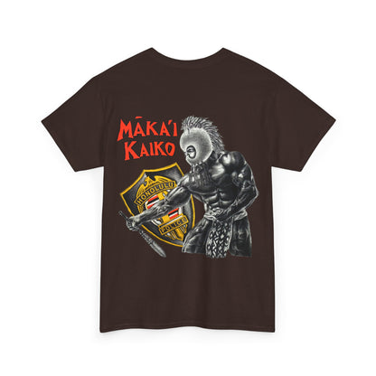 Hawaiian Strength Makai Kaiko Honolulu Police Vintage Design 90s New Print T-shirt Unisex Heavy Cotton Tee
