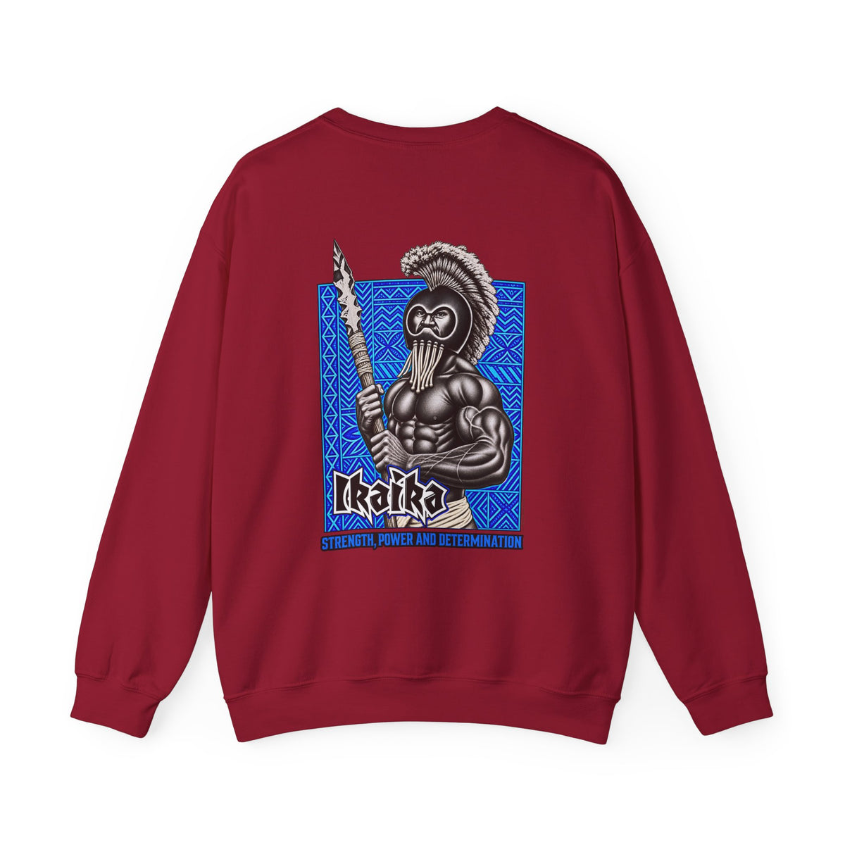 Hawaiian Strength Ikaika Strength Power and Determination Unisex Heavy Blend™ Crewneck Sweatshirt