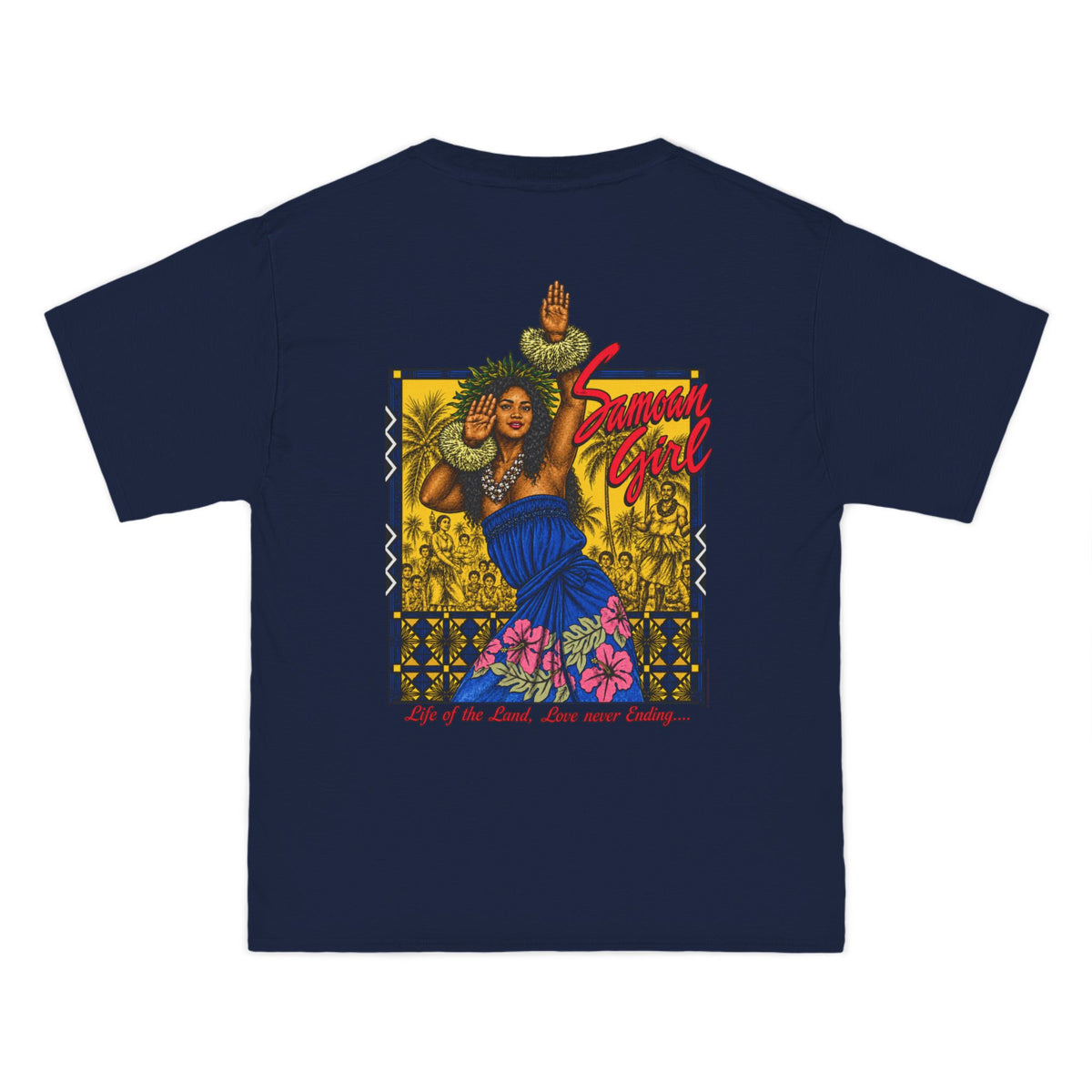 Samoan Strength Samoan Girl Beefy-T®  Short-Sleeve T-Shirt