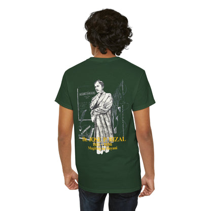 Filipino Strength Dr Jose Rizal Magiting na Bayani Vintage Design 90s New Print Unisex Heavy Cotton Tee
