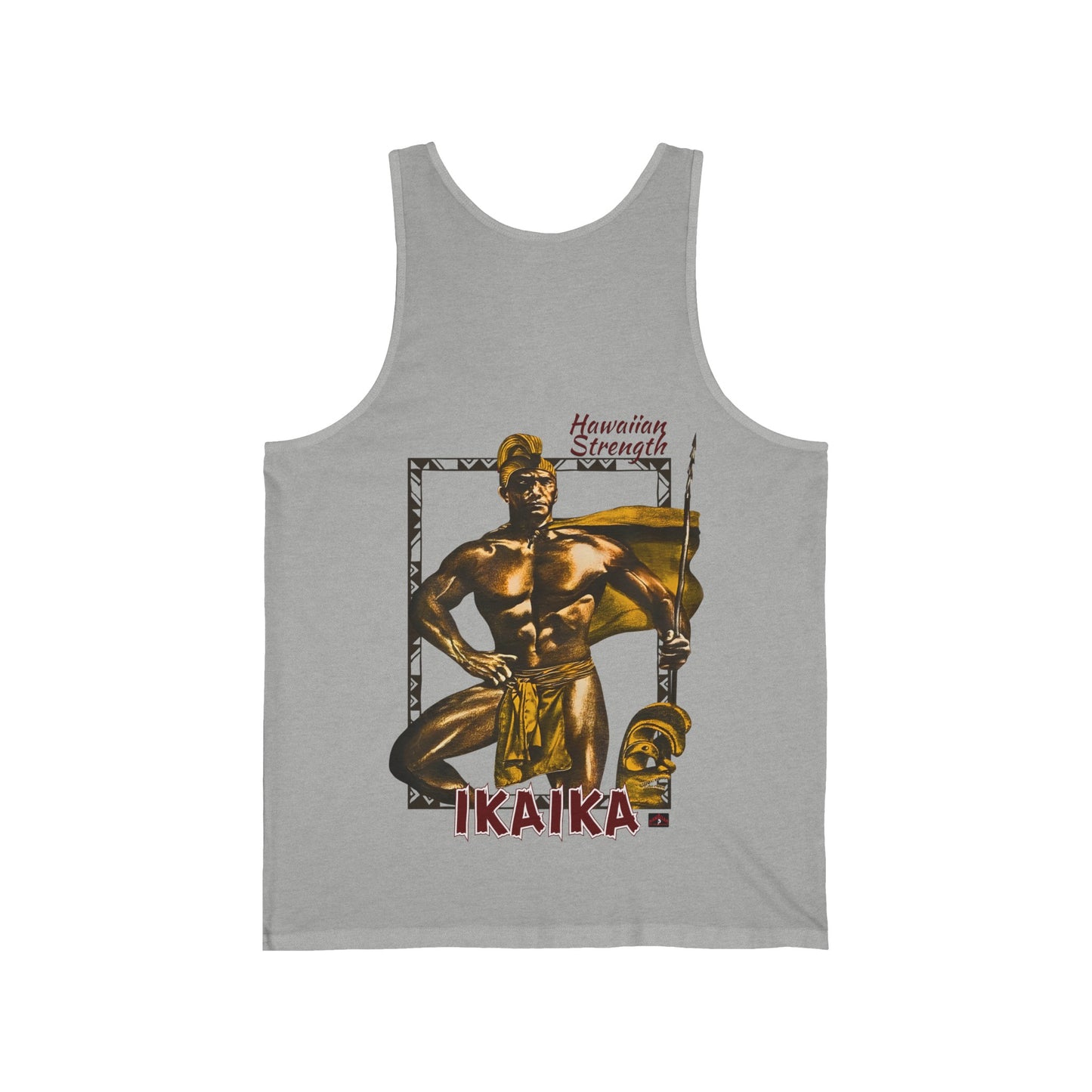 Hawaiian Strength Ikaika Hawaiian Strength Vintage Design 90s New Print Unisex Jersey Tank