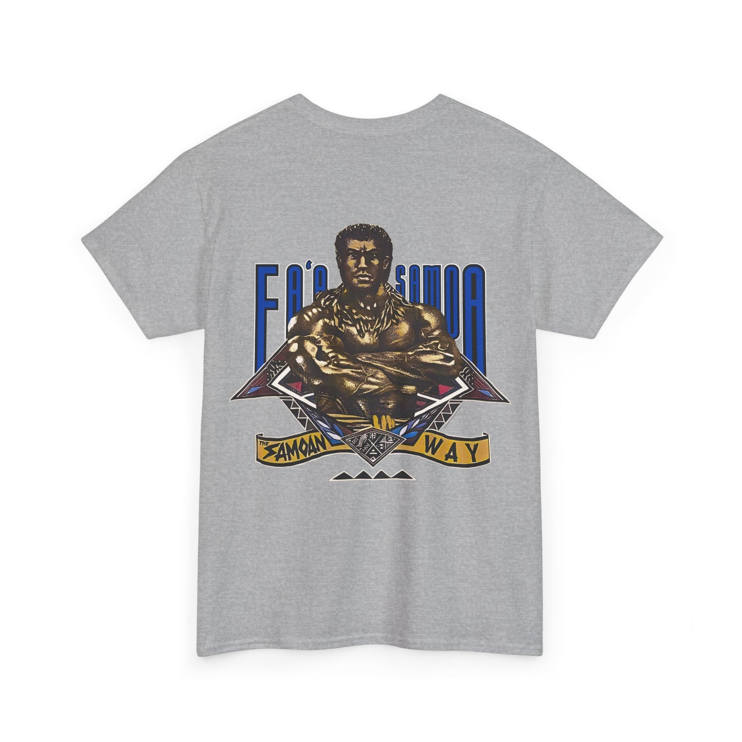 Samoan Strength Fa'a Samoa The Samoan Way Shirt Vintage Design 90s New Print Unisex Heavy Cotton Tee