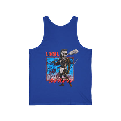 Hawaiian Strength Local Boy No Ka'oi Vintage Design 90s New Print Unisex Jersey Tank