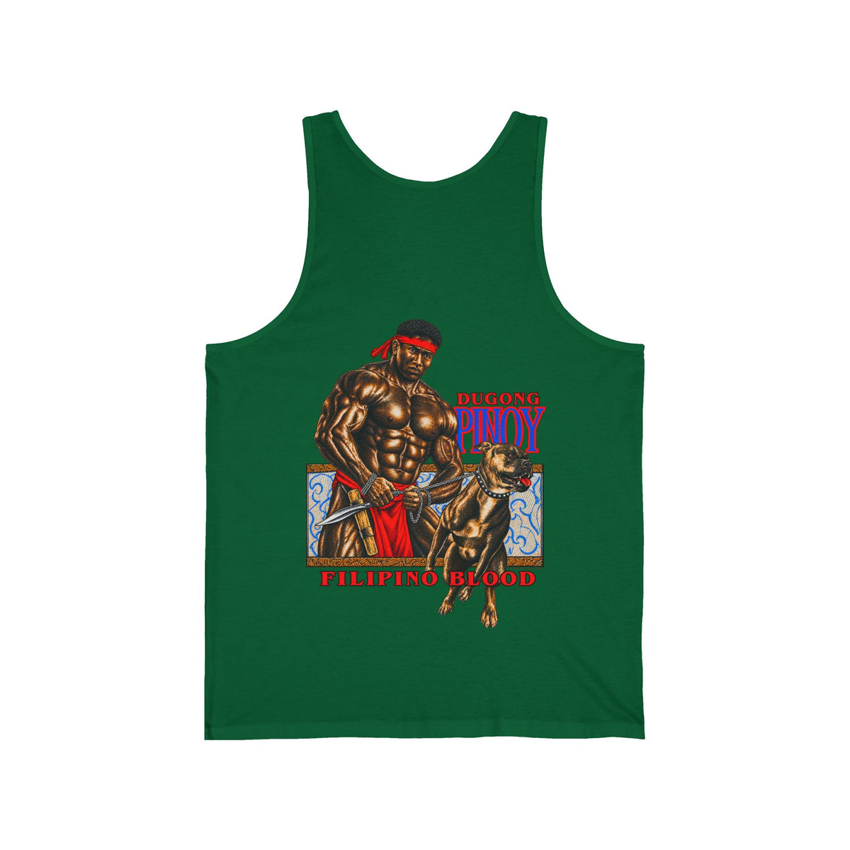 Filipino Strength Dugong Pinoy Filipino Blood Unisex Jersey Tank