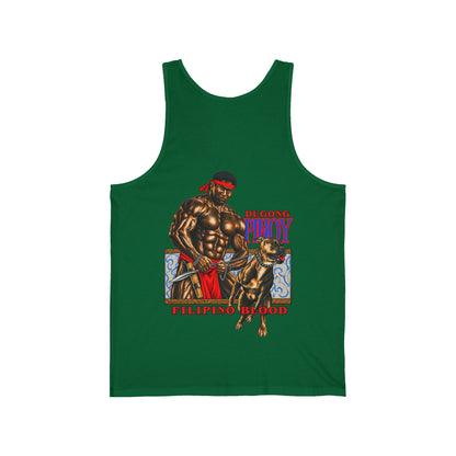 Filipino Strength Dugong Pinoy Filipino Blood Unisex Jersey Tank