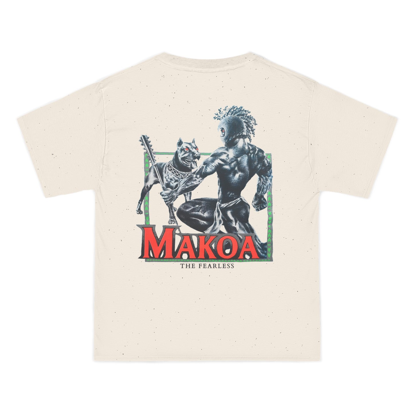 Hawaiian Strength Makoa The Fearless Vintage Design 90s New Print Beefy-T®  Short-Sleeve T-Shirt