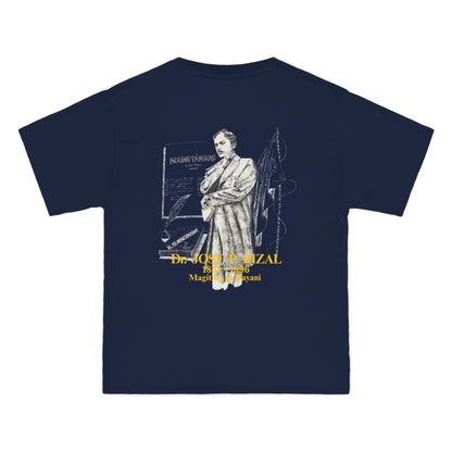 Filipino Strength Dr Jose Rizal Magiting na Bayani Vintage Design 90s New Print Beefy-T®  Short-Sleeve T-Shirt