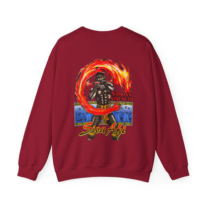 Samoan Strength Siva Afi Unisex Heavy Blend™ Crewneck Sweatshirt