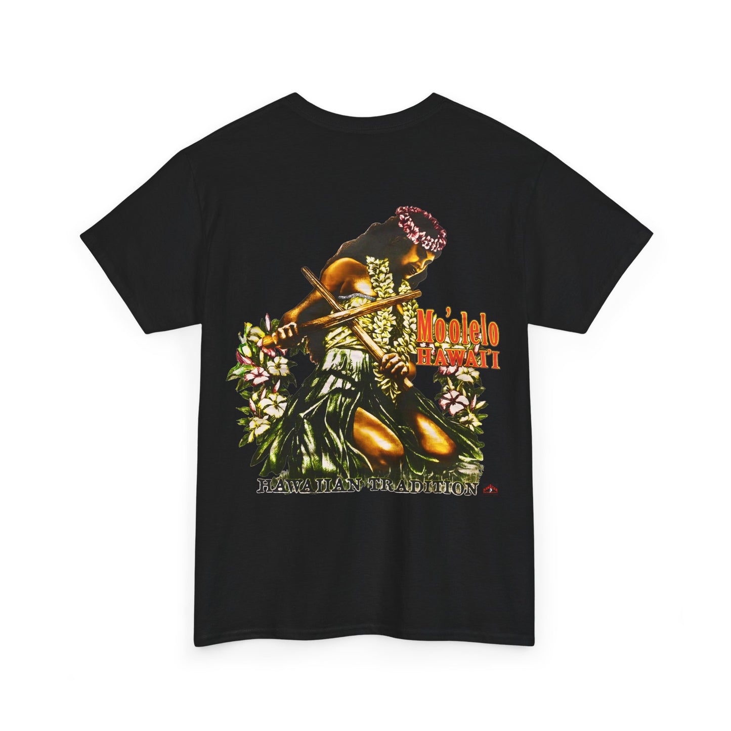 Hawaiian Strength Hawaiian Tradition Mo'olelo Hawai'i Vintage Design 90s New Print T-shirt Unisex Heavy Cotton Tee