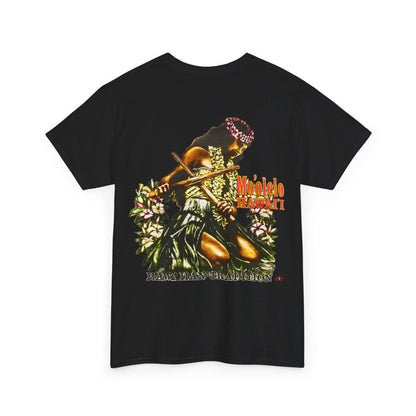 Hawaiian Strength Hawaiian Tradition Mo'olelo Hawai'i Vintage Design 90s New Print T-shirt Unisex Heavy Cotton Tee