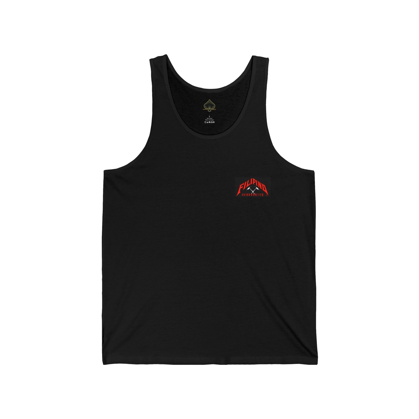 Filipino Strength Filipino HeadHunter Unisex Jersey Tank