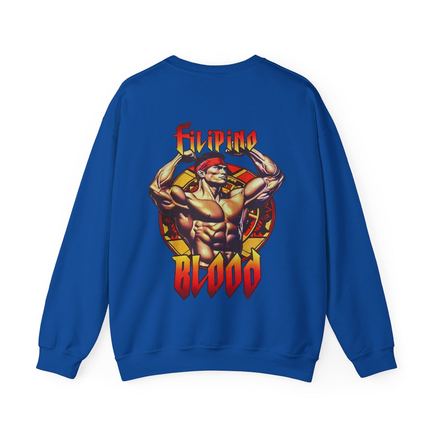 Filipino Strength Filipino Blood Vintage Design 90s New Print Unisex Heavy Blend™ Crewneck Sweatshirt