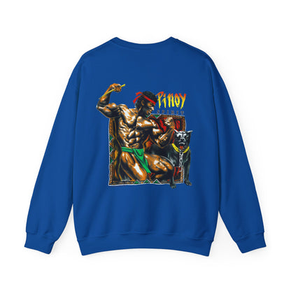 Filipino Strength Pinoy Spirit Vintage Design 90s New Print Unisex Heavy Blend™ Crewneck Sweatshirt