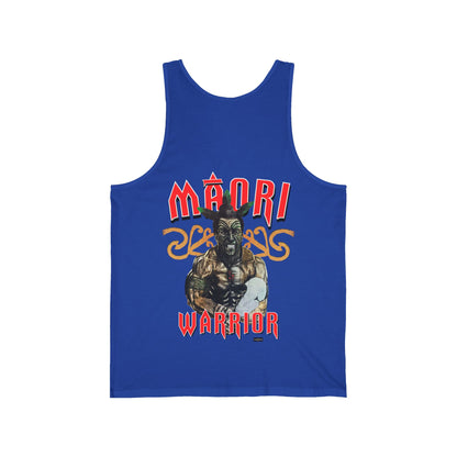 Local Strength Maori Warrior Vintage Design 90s New Print Unisex Jersey Tank
