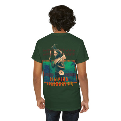 Filipino Strength Filipino HeadHunter Unisex Heavy Cotton Tee