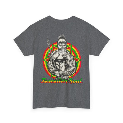Jawaiian Strength Jawaiian Soul Vintage Design 90s New Print Unisex Heavy Cotton Tee