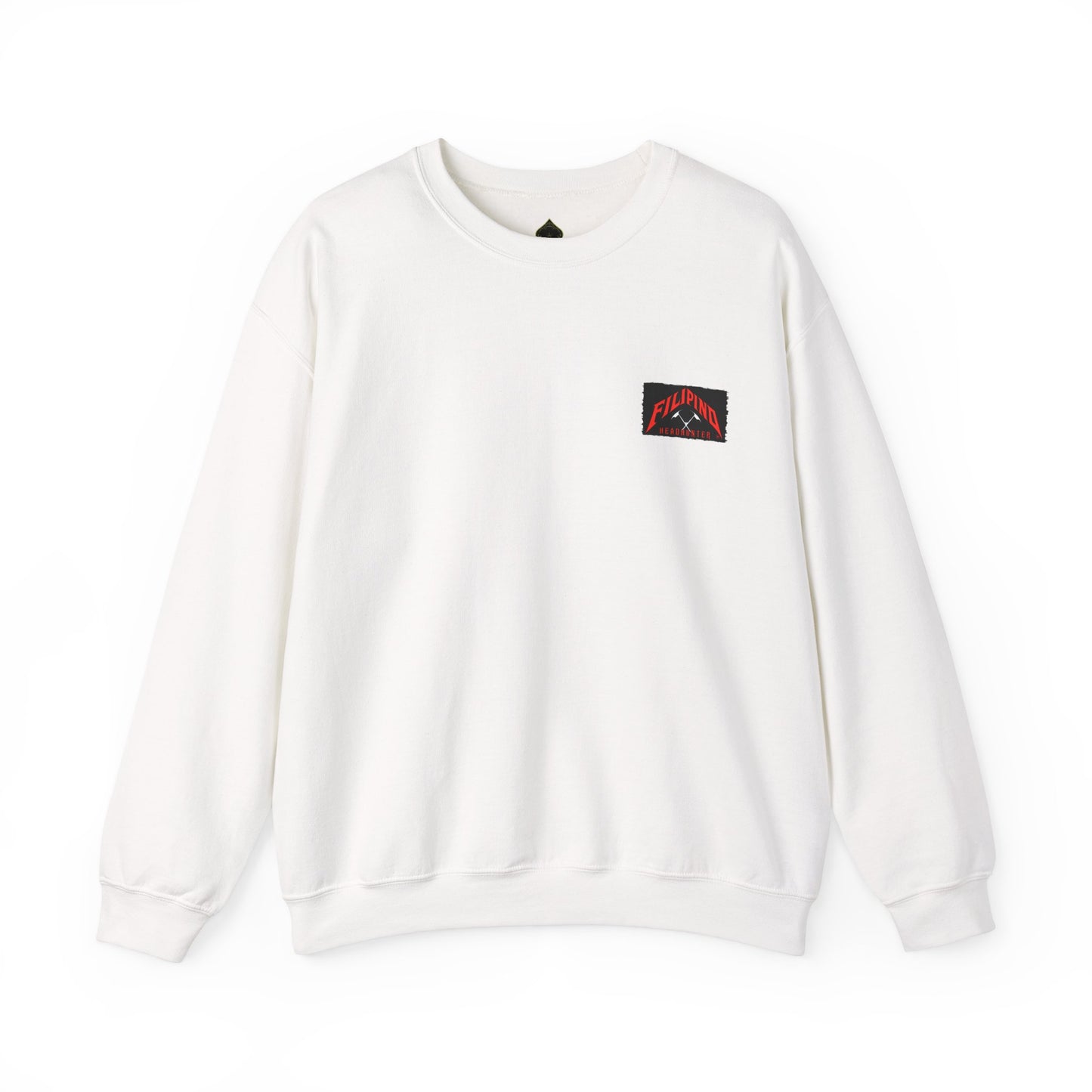 Filipino Strength Filipino Headhunter Igorot Chieftain Lalabi Unisex Heavy Blend™ Crewneck Sweatshirt