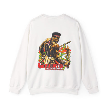 Filipino Strength The Filipino Guardian Guwardiyan Unisex Heavy Blend™ Crewneck Sweatshirt