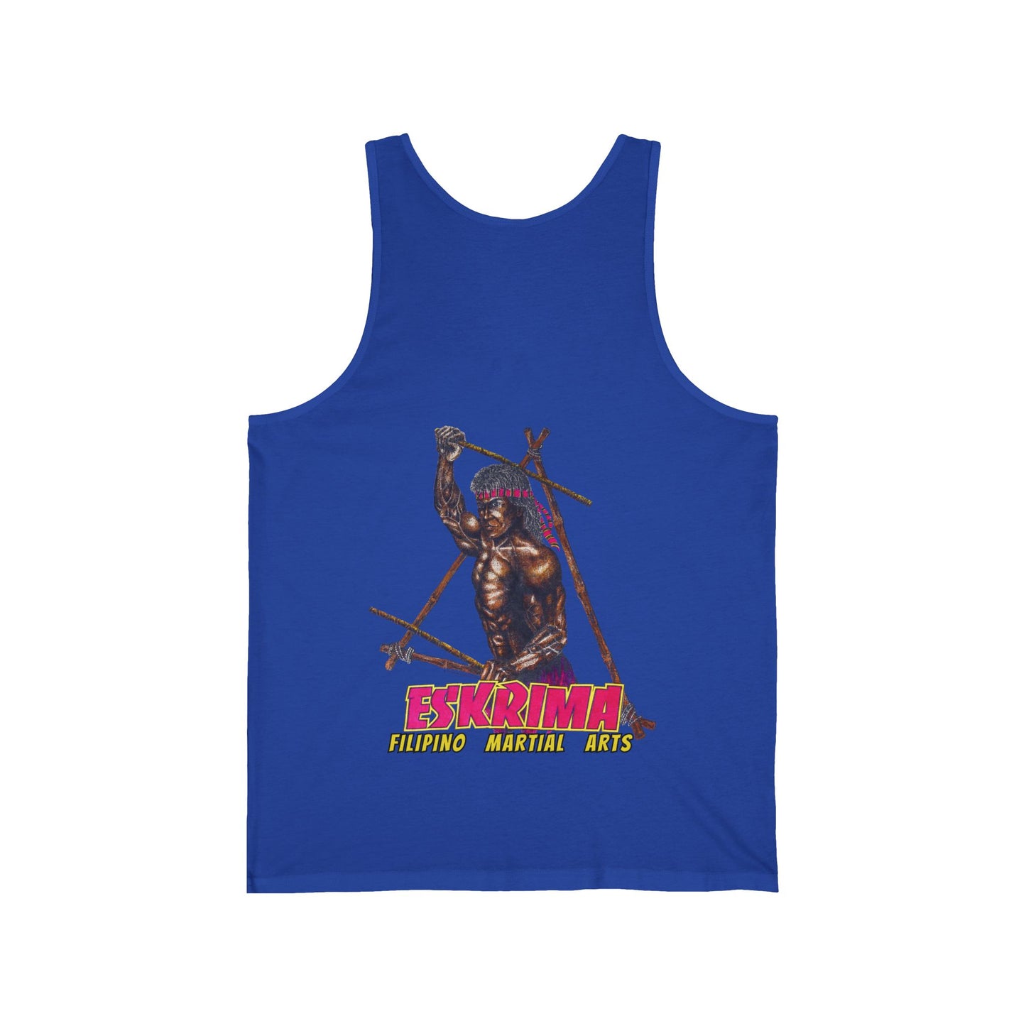 Filipino Strength Eskrima Filipino Martial Arts Unisex Jersey Tank