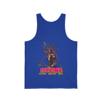 Filipino Strength Eskrima Filipino Martial Arts Unisex Jersey Tank