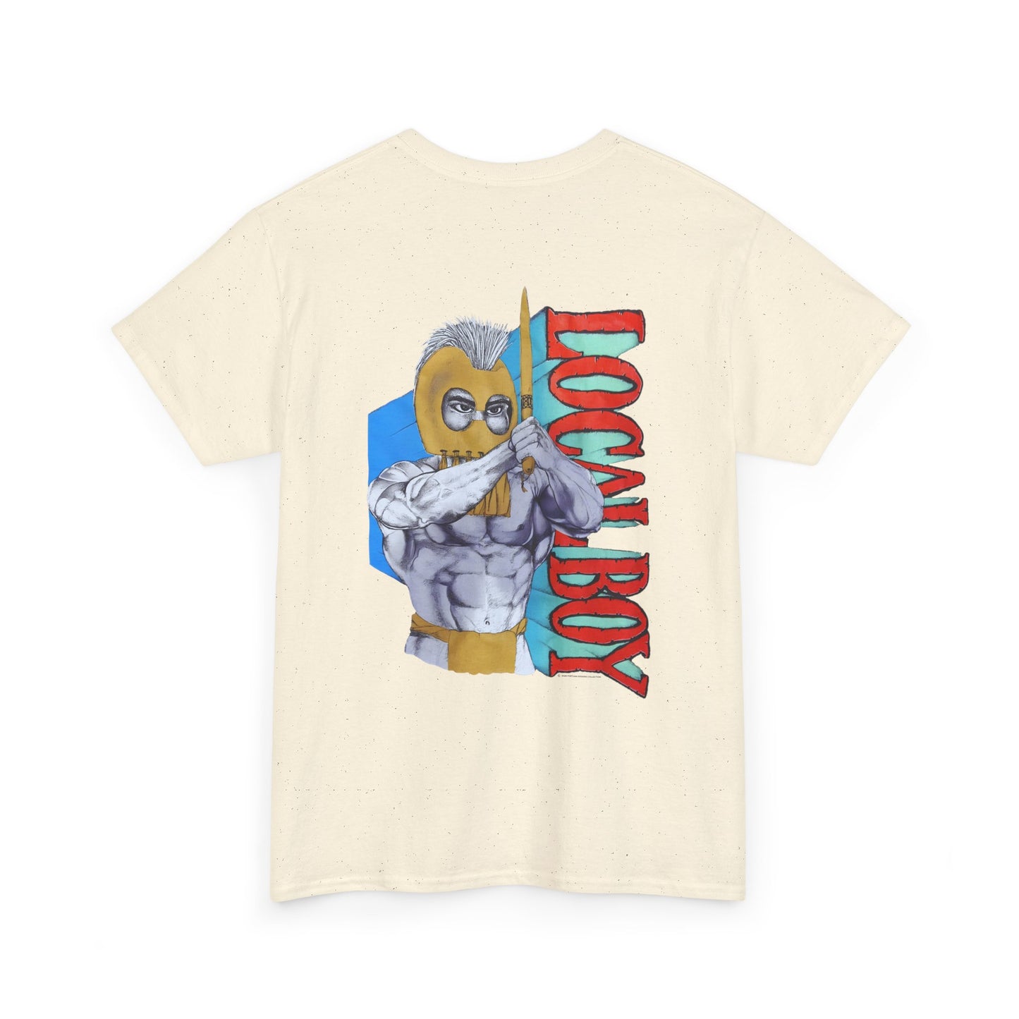 Hawaiian Strength Local Boy Vintage Design 90s New Print Unisex Heavy Cotton Tee