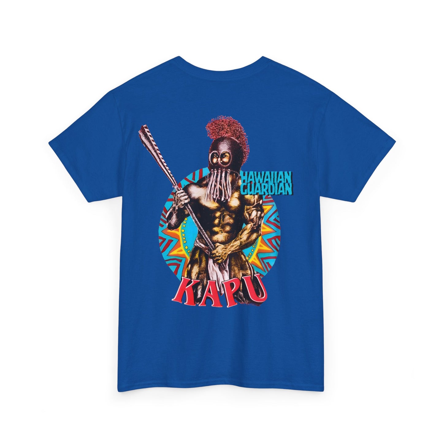 Hawaiian Strength Kapu Hawaiian Guardian Vintage Design 90s New Print T-shirt Unisex Heavy Cotton Tee