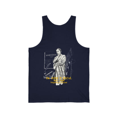 Filipino Strength Dr Jose Rizal Magiting na Bayani Vintage Design 90s New Print Unisex Jersey Tank