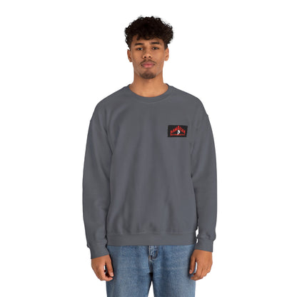 Hawaiian Strength Ikaika The Guardian Vintage Design 90s New Print Unisex Heavy Blend™ Crewneck Sweatshirt