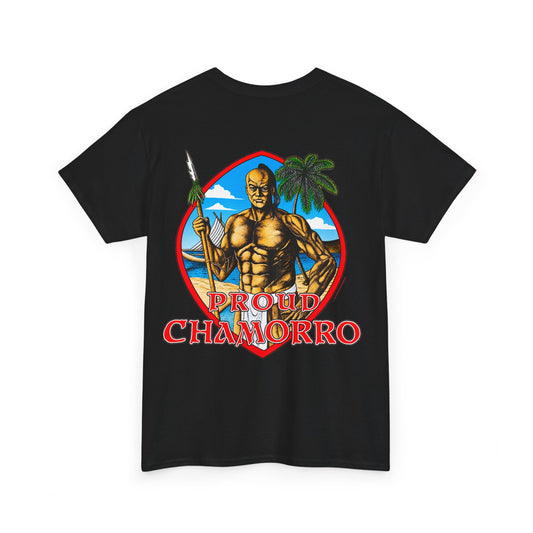 Chamorro Warrior Guam Proud Chamorro Unisex Heavy Cotton Tee