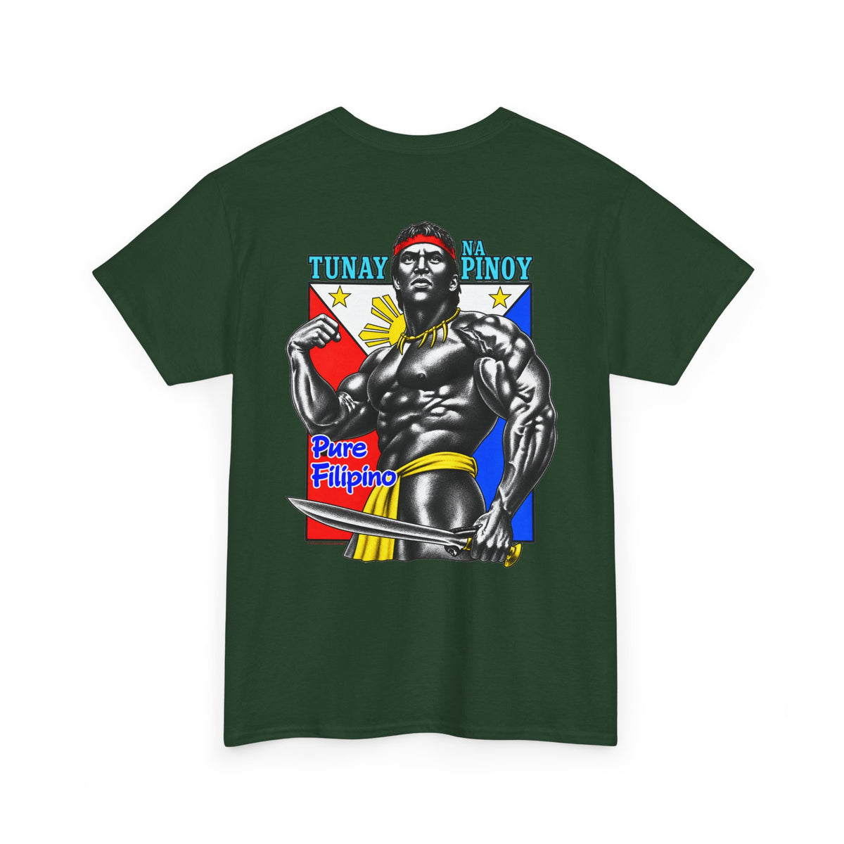 Filipino Strength Tunay na Pinoy Pure Filipino Unisex Heavy Cotton Tee
