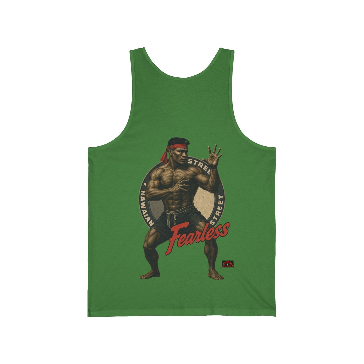 FIlipino Strength Fearless Hawaiian Street Vintage 90s Design New Print Unisex Jersey Tank