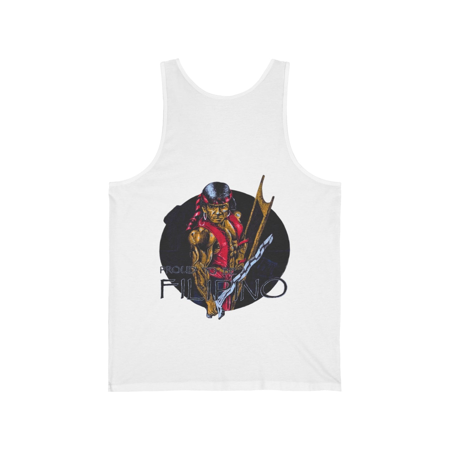 Filipino Strength Proud To Be Filipino Vintage Design 90s New Print Unisex Jersey Tank