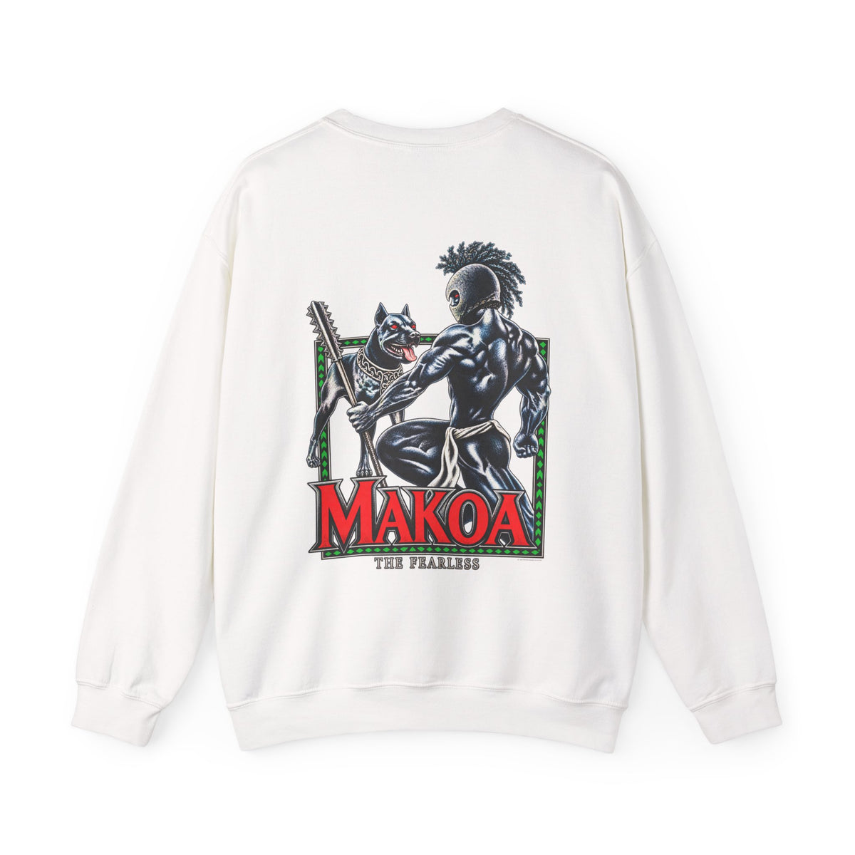 Hawaiian Strength Makoa The Fearless Unisex Heavy Blend™ Crewneck Sweatshirt