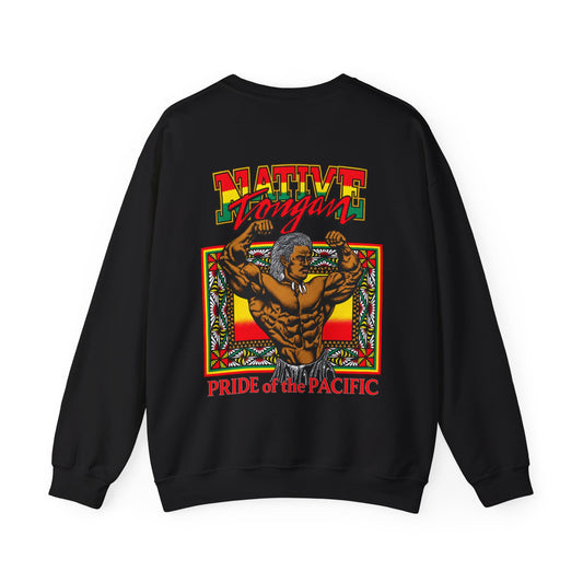 Local Strength Native Tongan Pride of the Pacific Unisex Heavy Blend™ Crewneck Sweatshirt