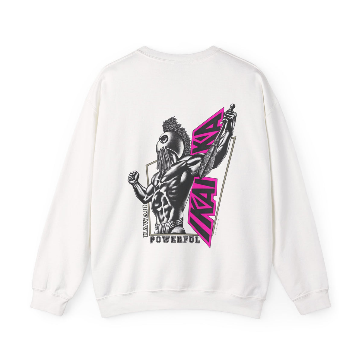 Hawaiian Strength Powerful Hawaii Ikaika Unisex Heavy Blend™ Crewneck Sweatshirt