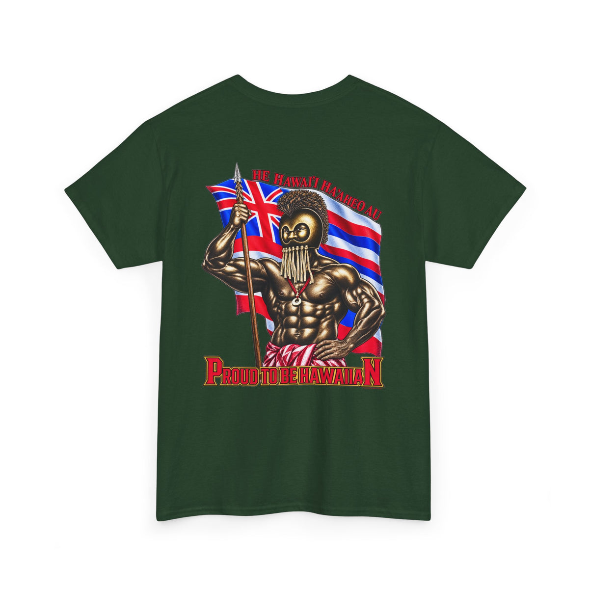 Hawaiian Strength Proud To Be Hawaiian Unisex Heavy Cotton Tee