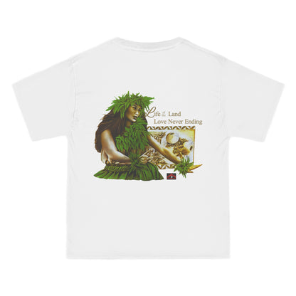 Hawaiian Strength Life of the Land Love Never Ending Vintage Design 90s New Print Beefy-T®  Short-Sleeve T-Shirt