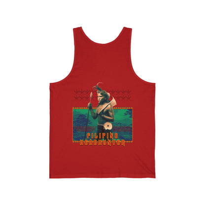 Filipino Strength Filipino HeadHunter Unisex Jersey Tank