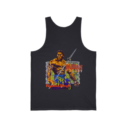 Samoan Strength Samoan Spirit Polynesian Strength Vintage Design 90s New Print Unisex Jersey Tank