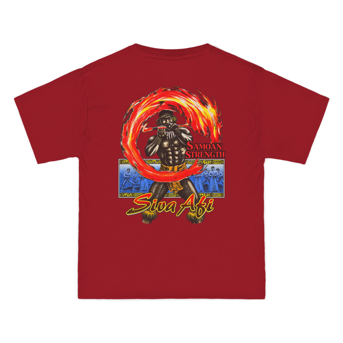 Samoan Strength Siva Afi Beefy-T®  Short-Sleeve T-Shirt