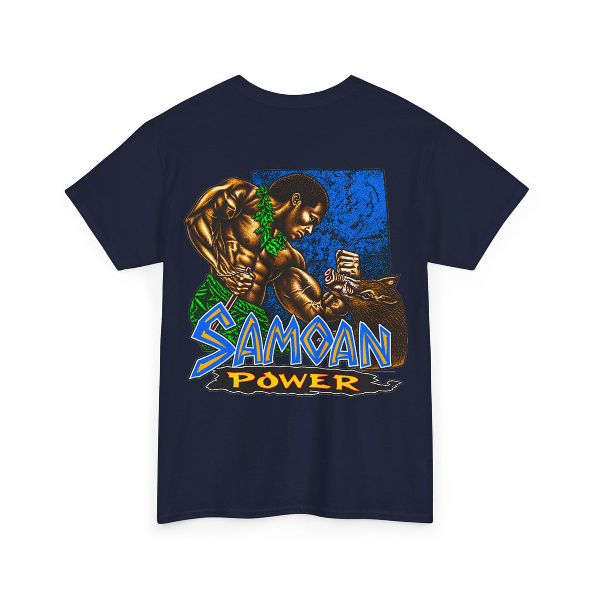 Samoan Strength Samoan Power Unisex Heavy Cotton Tee