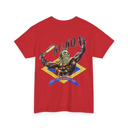 Hawaiian Strength The Courageous One Ke-Koa Vintage Design 90s New Print T-shirt Unisex Heavy Cotton Tee
