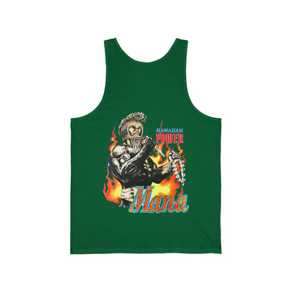 Hawaiian Strength Hawaiian Power Mana Vintage Design 90s New Print Unisex Jersey Tank
