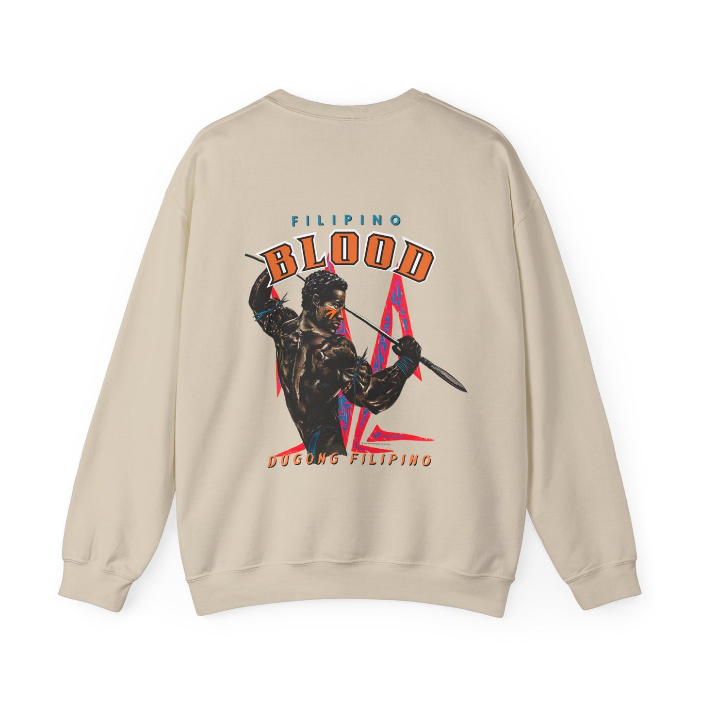 Filipino Strength Filipino Blood Dugong Filipino Vintage Design 90s New Print Unisex Heavy Blend™ Crewneck Sweatshirt