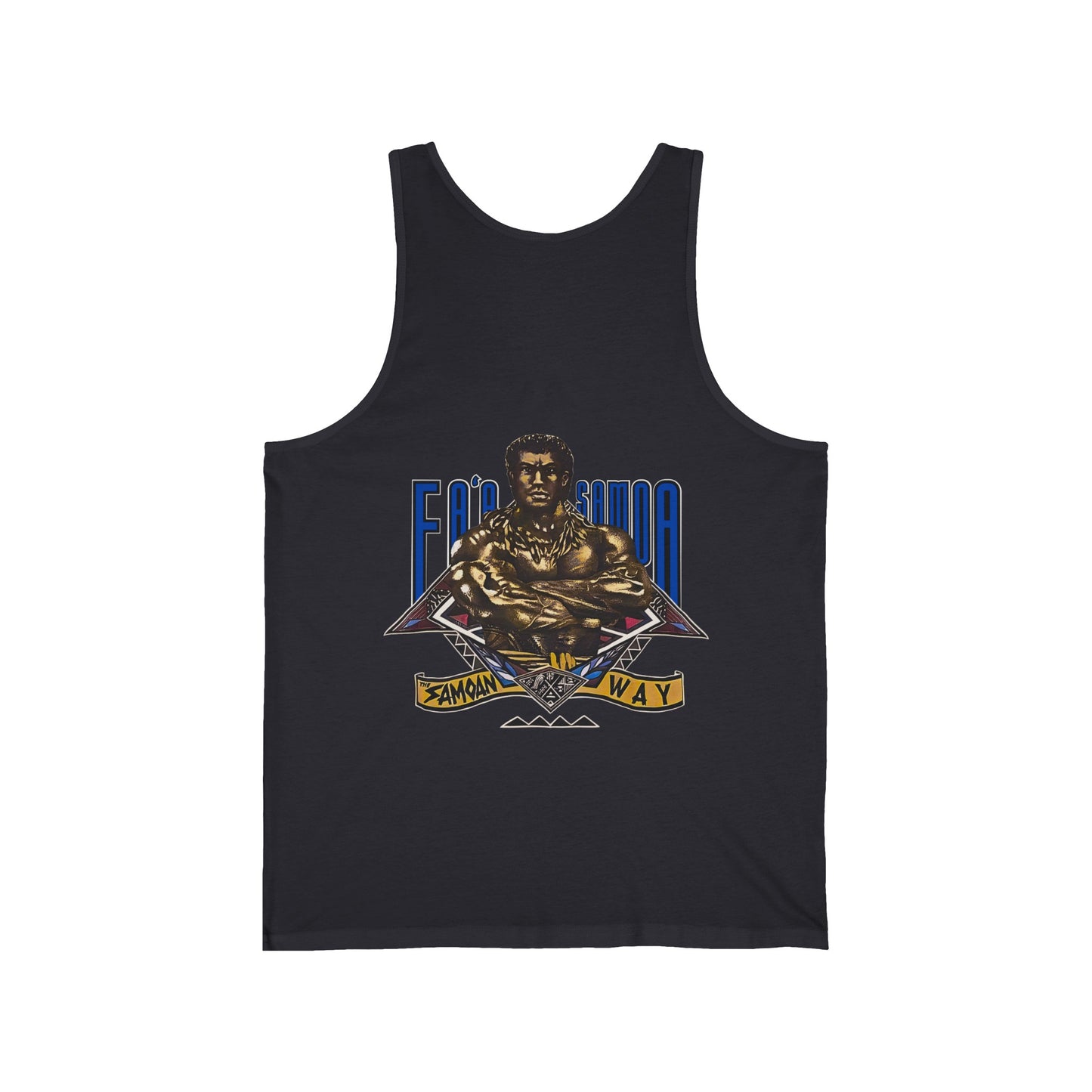 Samoan Strength Fa'a Samoa The Samoan Way Vintage Design 90s New Print Unisex Jersey Tank