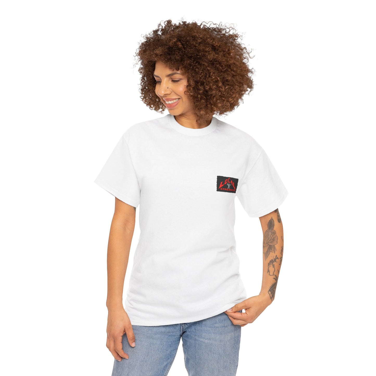 Tongan Strength Tongan Girl Ta'ahine Vintage Design 90s New Print Unisex Heavy Cotton Tee