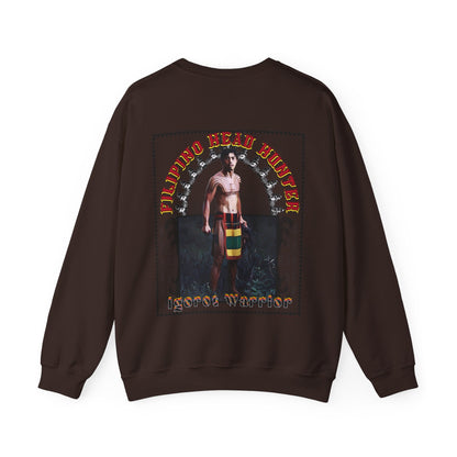 Filipino Strength Filipino Headhunter Igorot Warrior Unisex Heavy Blend™ Crewneck Sweatshirt