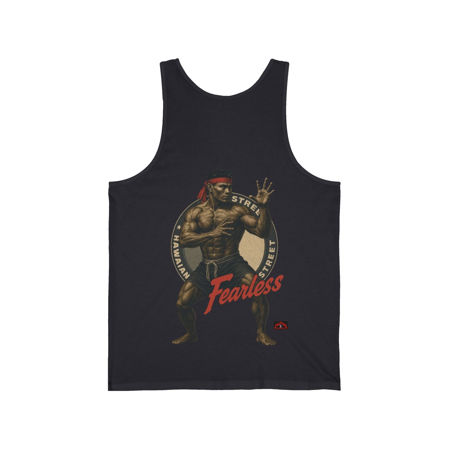 FIlipino Strength Fearless Hawaiian Street Vintage 90s Design New Print Unisex Jersey Tank