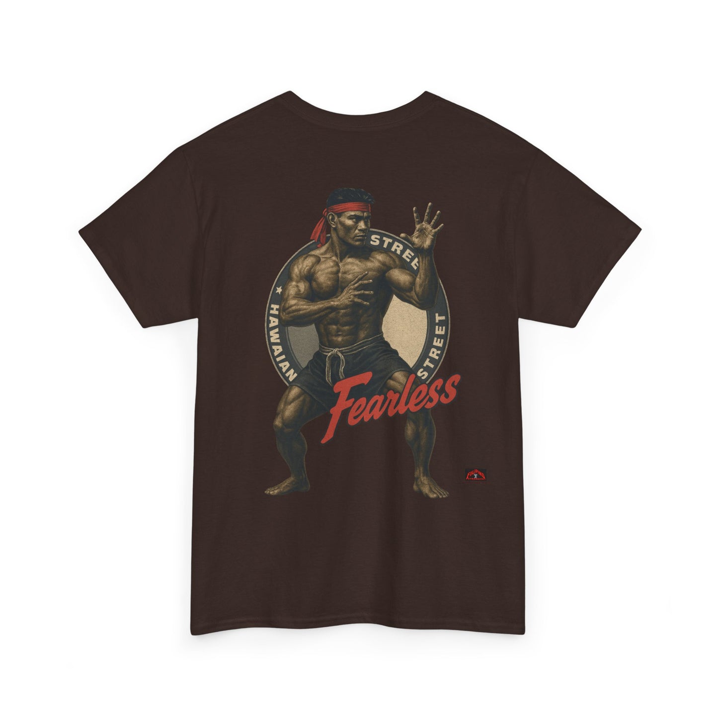 FIlipino Strength Fearless Hawaiian Street Vintage 90s Design New Print Unisex Heavy Cotton Tee